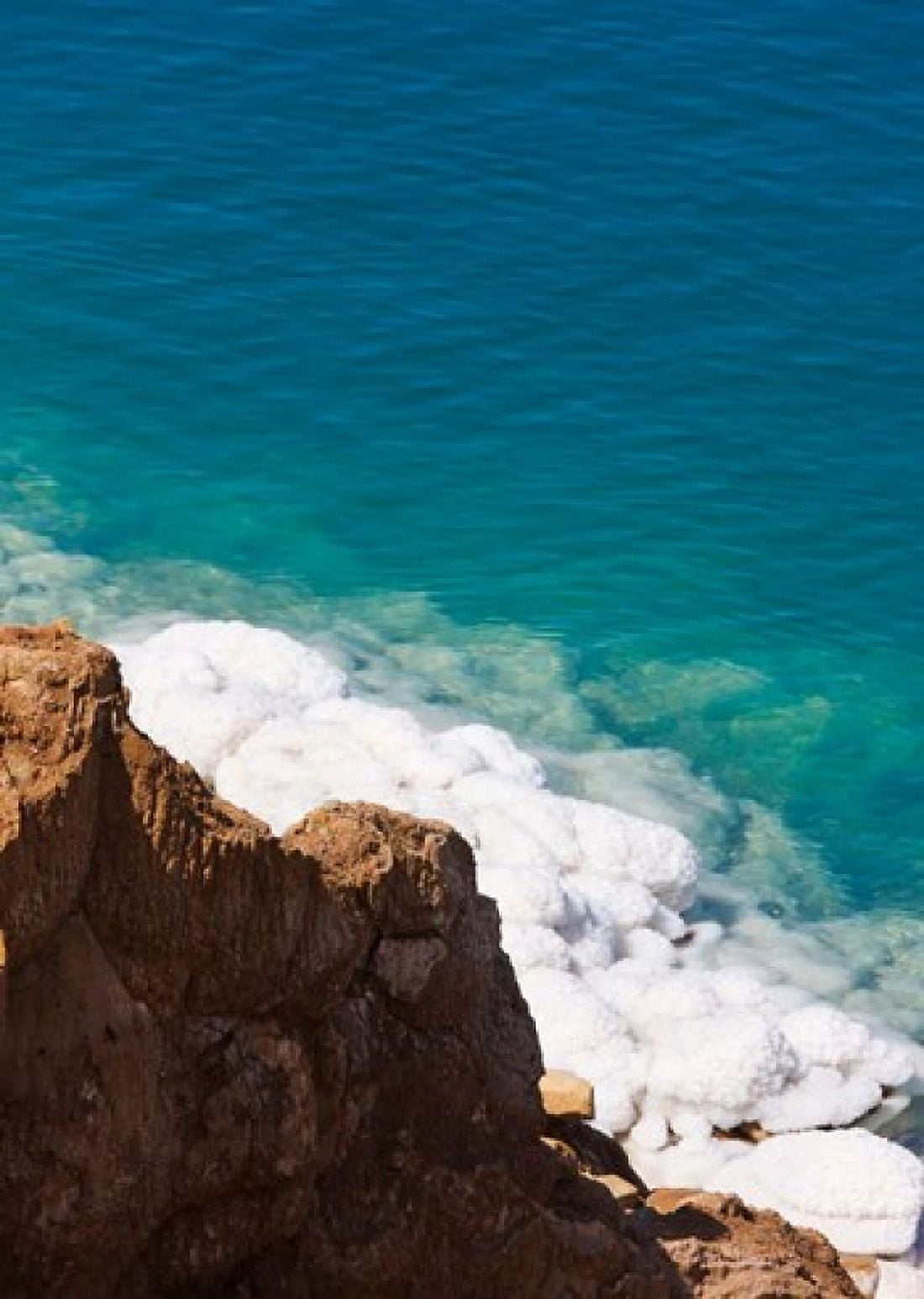 Deposit of salt and gypsum by the cliff in Dead Sea Jordan Canvas Art - Keren Su DanitaDelimont (16 x 22)