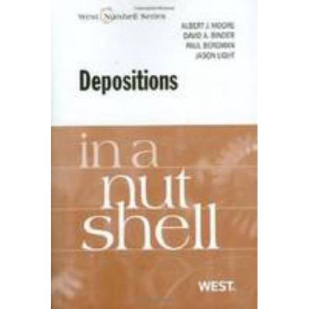 Pre-Owned Depositions in a Nutshell (Nutshells) (Paperback) 0314194894 9780314194893