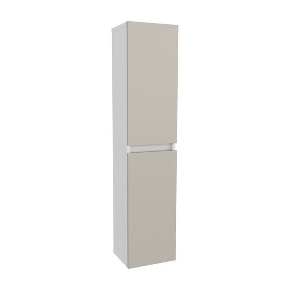 Depot E-Shop Burgaw Bathroom Cabinet, 2 Doors, 4 Shelves, White