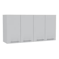 Oceana 120 Kitchen Cabinet, Four Doors, Two Cabinets, Two Shelves