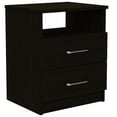 thumbnail image 1 of Depot E-Shop Salento Night Stand Black Wengue, 1 of 8