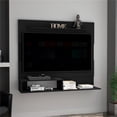 thumbnail image 1 of Depot E-Shop DE-PLW7888 55 in. Baden Floating Entertainment Center, Black, 1 of 5