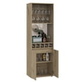 thumbnail image 1 of Depot E-Shop Dallas Bar Cabinet Light Oak, 1 of 7