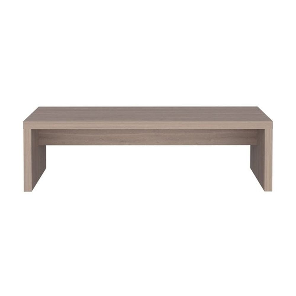 Elim White Oak Compact Desk with Shelf