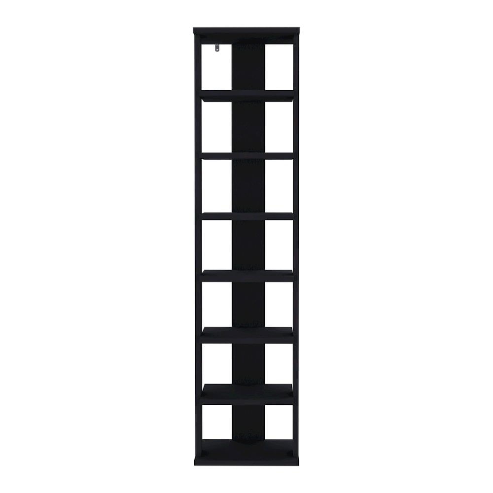 Depot E-Shop Glacier Shoe Rack, 7 Shelves, Black - Walmart.com
