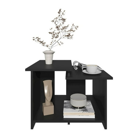 Depot E-Shop Hesston Coffee Table, Black Wengue