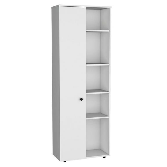 Depot E-Shop Kitchen Storage Cabinet With One Door, Five Interior Shelves