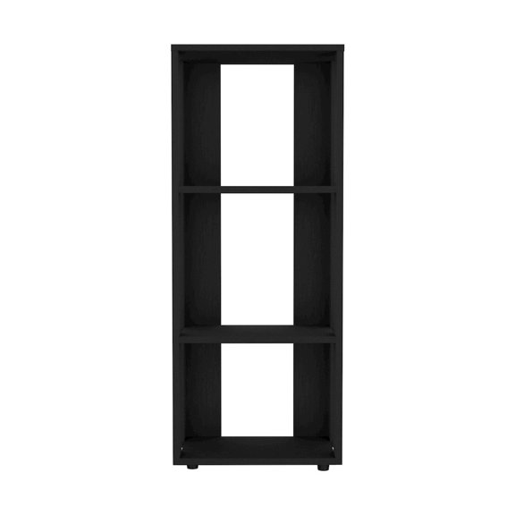 Depot E-Shop Laurier Office Library, 3 Shelves, Black