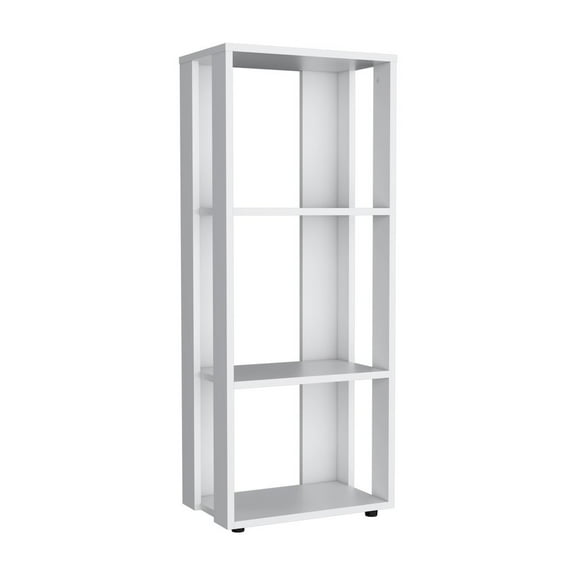 Depot E-Shop Laurier Office Library, 3 Shelves, White