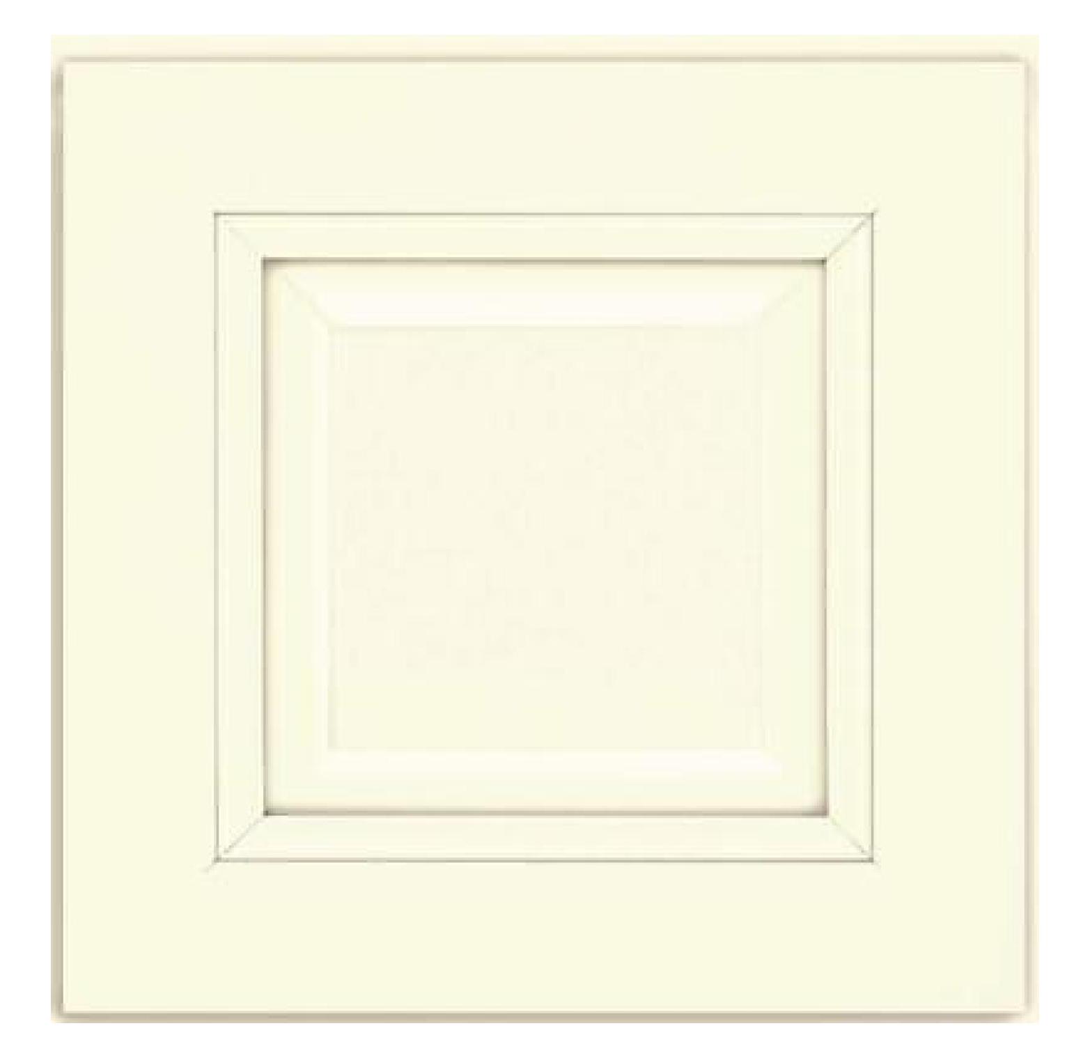 Depot Esh Cabinet Door Sample 14-5/8" x 14-5/8" Recessed Center Panel Warm White