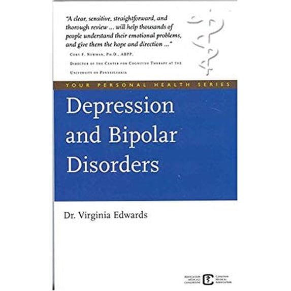 Pre-Owned Depression and Bipolar Disorders Your Personal Health Series Paperback Virginia Edwards