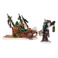 thumbnail image 1 of Department 56: 58407 Father Christmas's Journey | Worn Box, 1 of 2