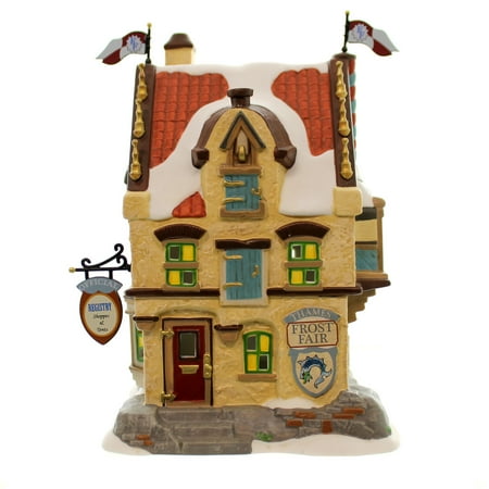Dept 56 Buildings FROST FAIR PAVILION Porcelain Dickens Village Series 4044784