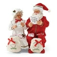 thumbnail image 1 of Possible Dreams Christmas Traditions 4057132 Lots of Letters Clothtique Santa and Mrs Claus, 1 of 1