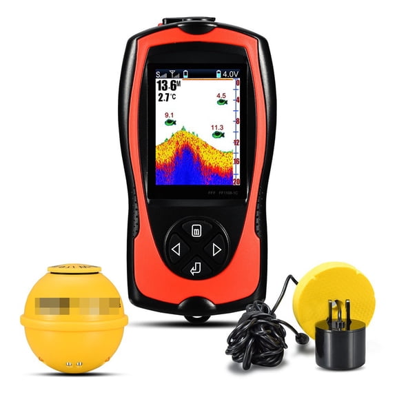 Depth Finder Sonar Fish Finder Light Lure Sensor Deeper Echo Sounder Sea Fishing Radar Equipment ,Easy to Use