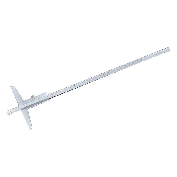 Depth Vernier Caliper 300mm Aluminum Alloy for Woodworking