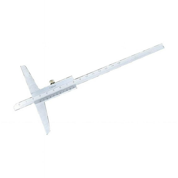 Depth Gauge Vernier Caliper Metal Calipers Woodworking Tools Measuring Tool Steel Gauges Depth Measurement 150mm