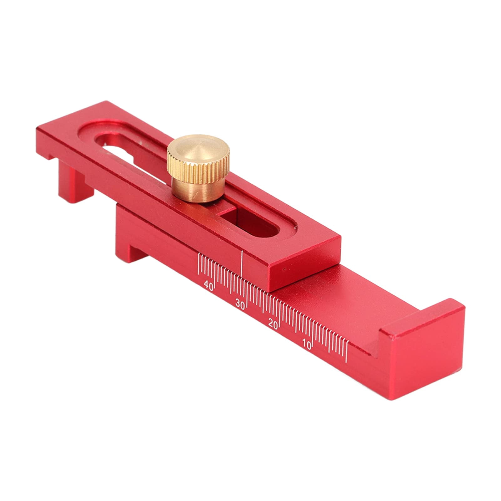 Depth Measuring Ruler, Aluminium Alloy 5‑40mm Woodworking Saw Gaps ...