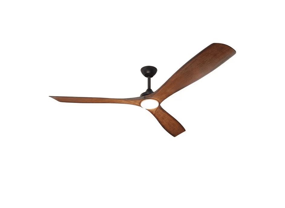 Depuley 52" Ceiling Fan Without Light Industrial Retro Wood Ceiling Fan Indoor Outdoor Ceiling Fan For Living Room Bedroom Dining Room Patio