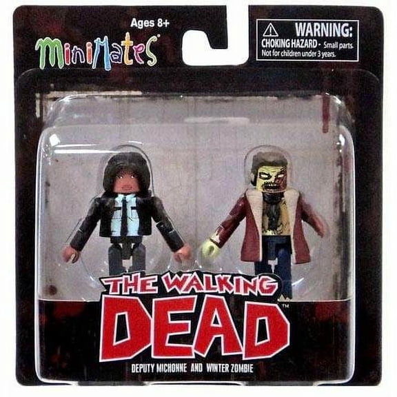 Deputy Michonne & Winter Zombie Minifigure 2-Pack Minimates Series 6