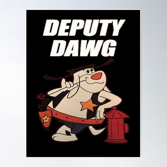 Deputy dawg cartoon Poster, 16x24 UNFRAMED