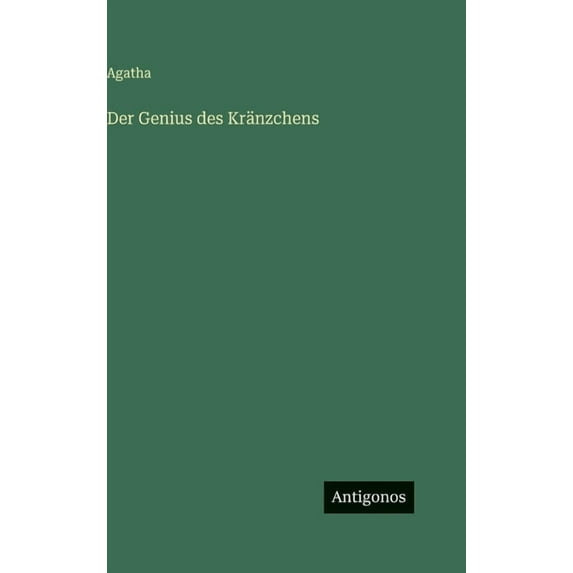 Der Genius des Kränzchens, (Hardcover)
