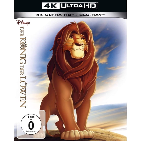 Der König der Löwen (4K Ultra-HD) (+ Blu-ray 2D) (4K Ultra HD) Rob Minkoff Roger Allers