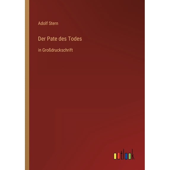 Der Pate des Todes : in Großdruckschrift (Paperback)