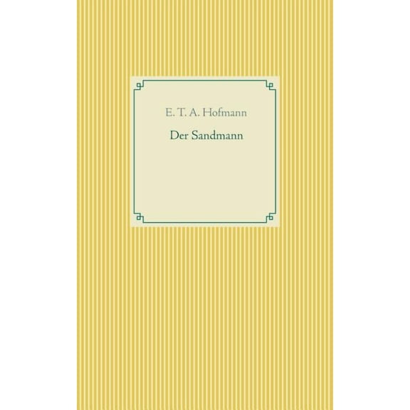 Der Sandmann: Band 37, (Paperback)