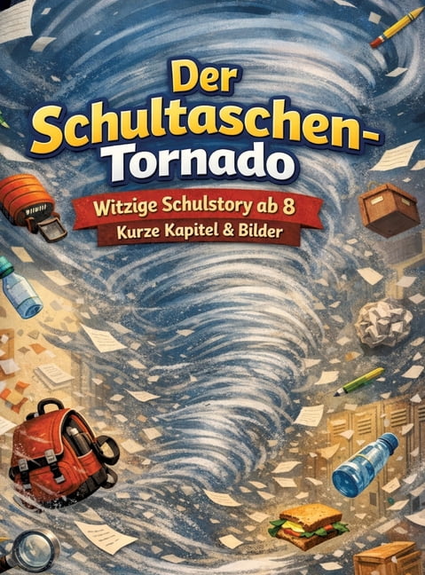Der Schultaschen-Tornado: Witzige Schulstory ab 8 Kurze Kapitel & Bilder, (Hardcover)