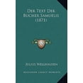 thumbnail image 1 of Der Text Der Bucher Samuelis (1871) Paperback, 1 of 1