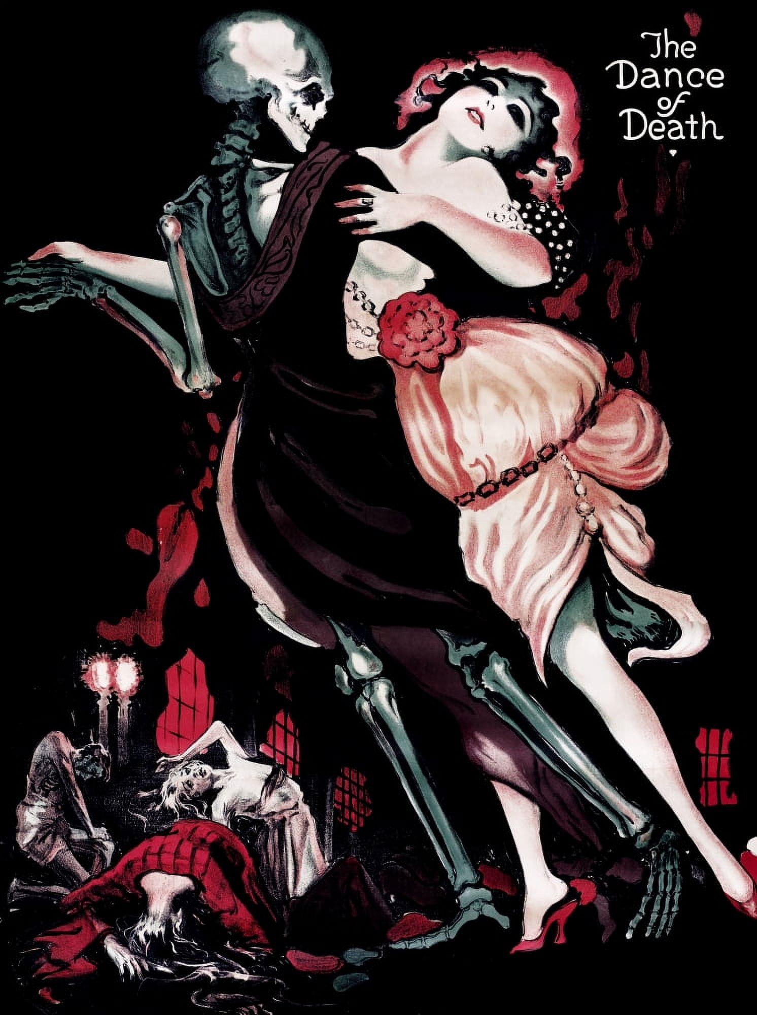 Der Totentanz Canvas Art - (11 x 17)