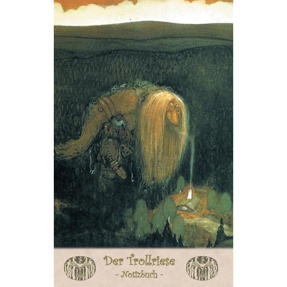 Der Trollriese - Notizbuch (Trolle und Goblins): Notebook, Fantasy, Fantasie, Fee, Mrchen, Saga, Sage, nordisch, Elfen,, (Paperback)