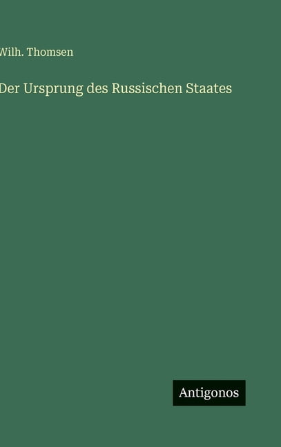 Der Ursprung des Russischen Staates, (Hardcover)