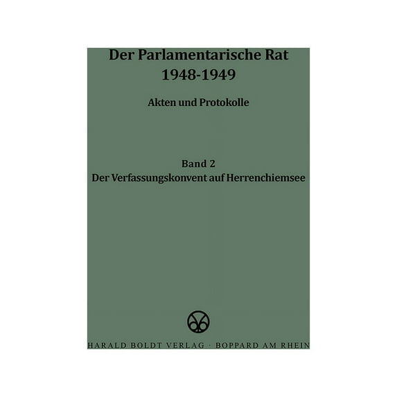 Der Verfassungskonvent Auf Herrenchiemsee, (Hardcover)