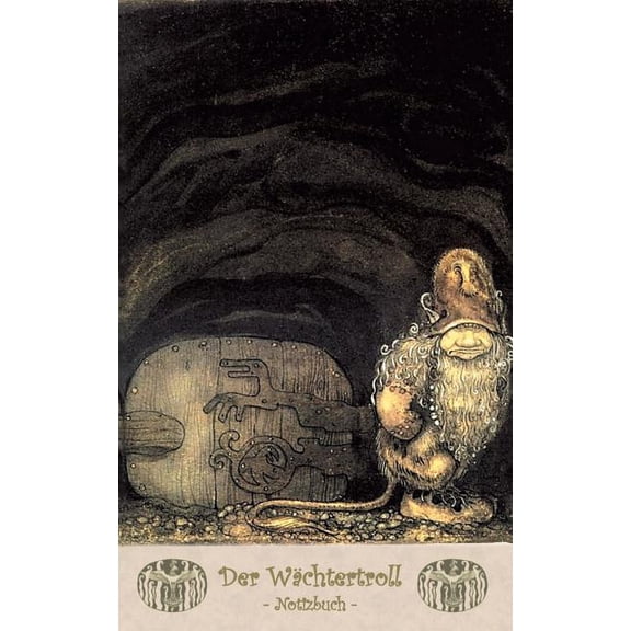 Der Wchtertroll - Notizbuch (Trolle und Goblins): Notebook, Fantasy, Fantasie, Fee, Mrchen, Saga, Sage, nordisch, Elfe, (Paperback)