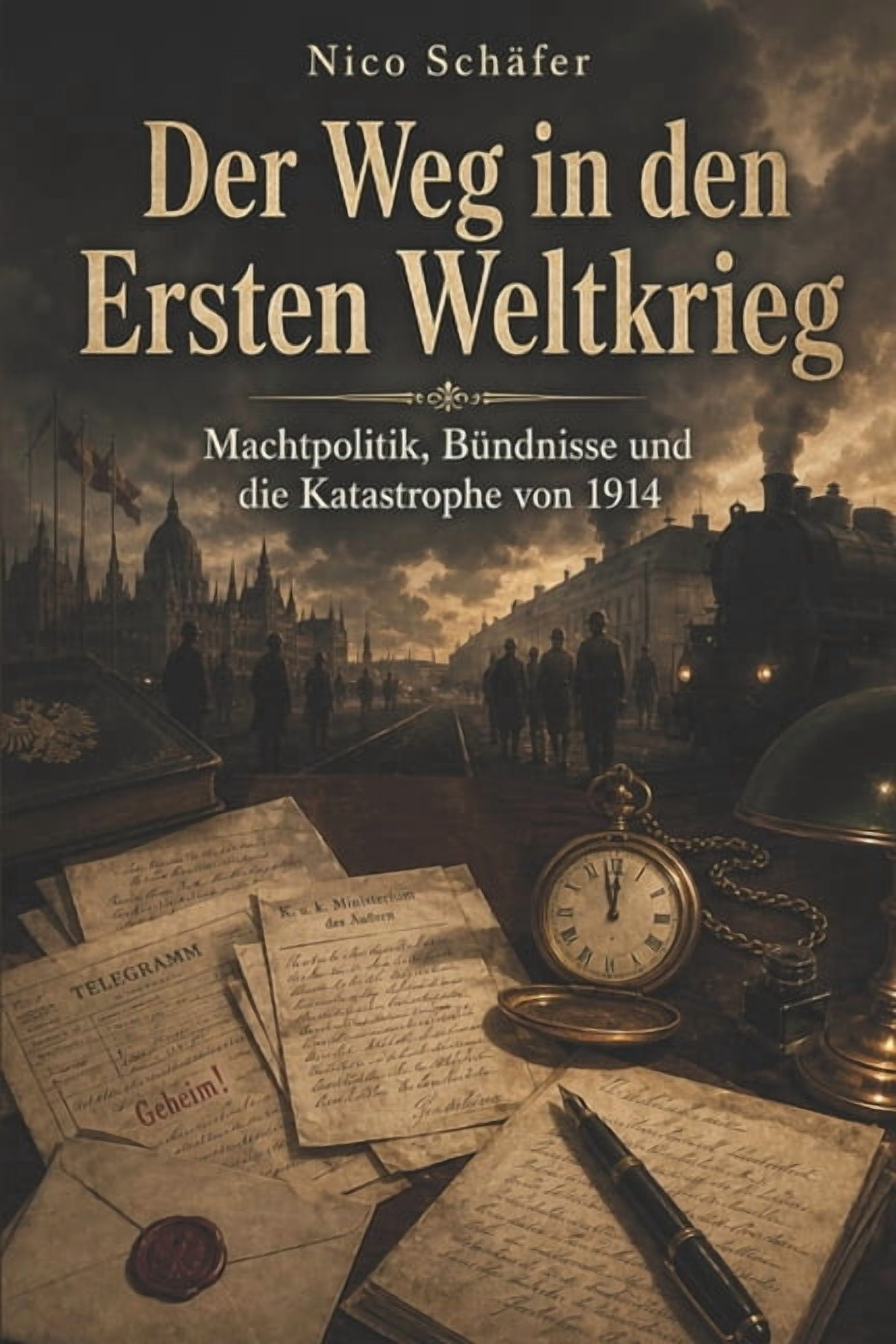Der Weg in den Ersten Weltkrieg: Machtpolitik, Bündnisse und die Katastrophe von 1914, (Paperback)