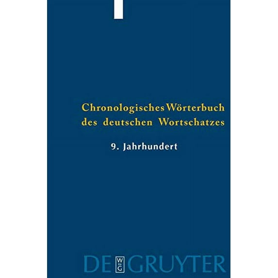 Der Wortschatz Des 9. Jahrhunderts (Hardcover)