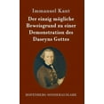 thumbnail image 1 of Der einzig mögliche Beweisgrund zu einer Demonstration des Daseyns Gottes (Hardcover), 1 of 1