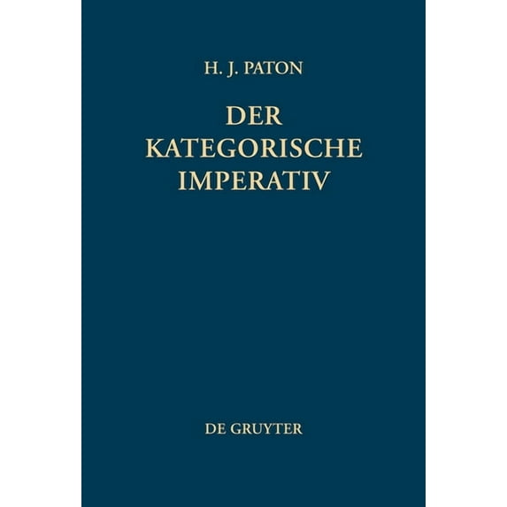 Der kategorische Imperativ, (Hardcover)