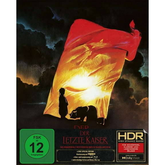 Der letzte Kaiser 4-Disc Special Edition (4K Ultra HD Blu-ray + 2x Blu-ray + Bo (4K Ultra HD)
