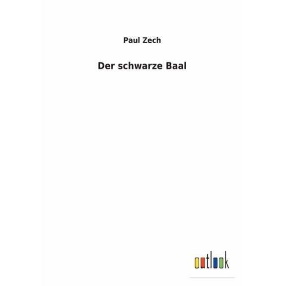 Der schwarze Baal (Paperback)