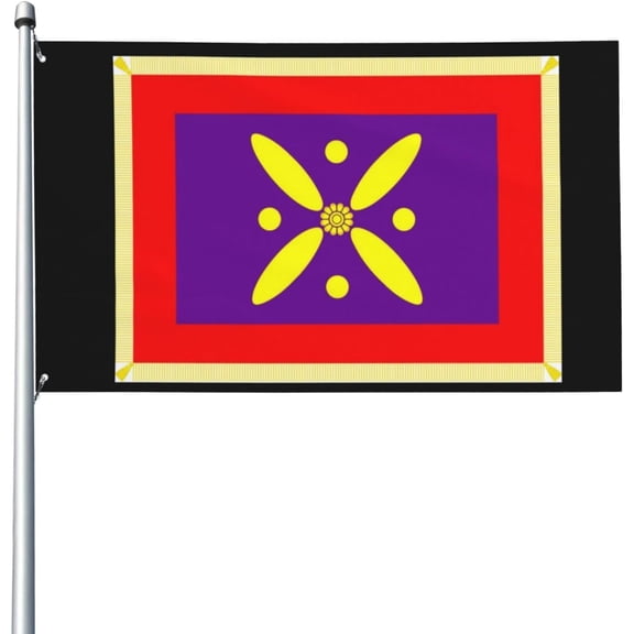 Derafsh Kaviani Flag Of The Late Sassanid Empire Flag - Vivid Color And Fade Proof Double Stitched Polyester With Brass Grommets 3 X 5 Ft Flags