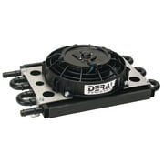 Derale 12-3/4 x 7-5/8 x 3-3/4" Fluid Cooler/Fan P/N 13730