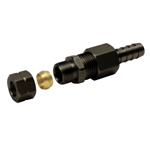 Derale 13032 Universal Transmission Cooler Line Compression Fitting