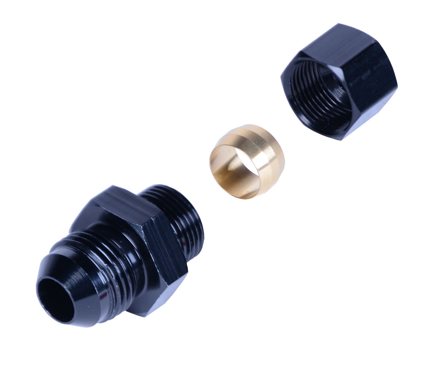 Derale 13046 Universal Transmission Cooler Line Compression Fitting