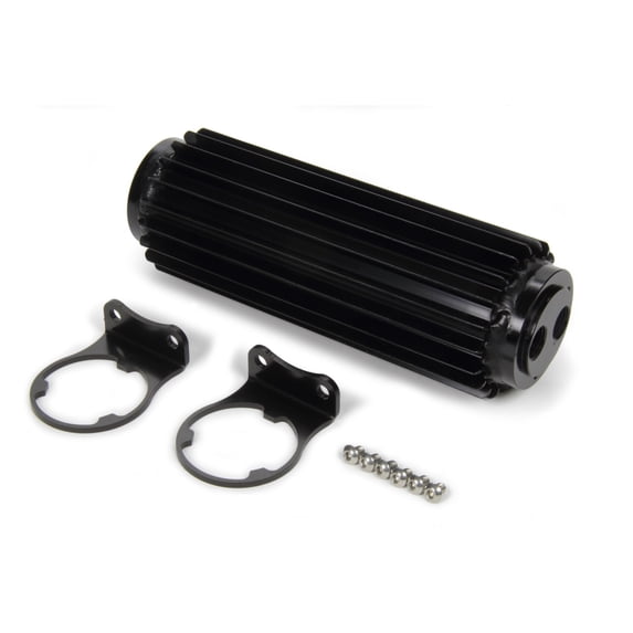 Single-Pass Heat Sink Co oler 10in Black Anodize