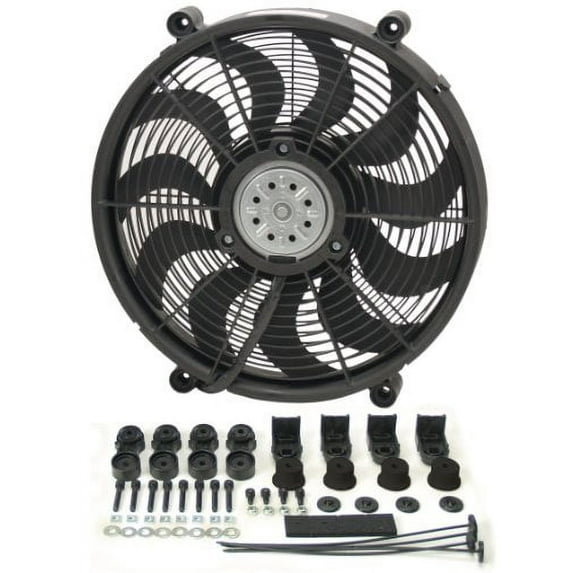 Derale 16217 17" High Output Radiator Fan