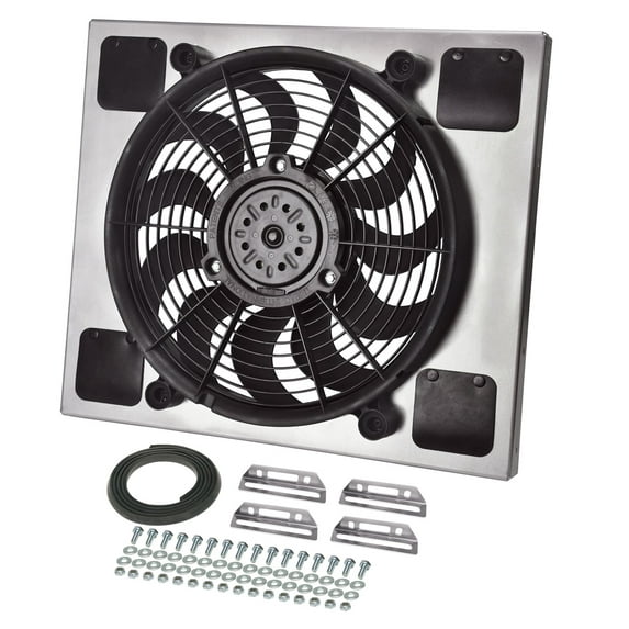 Derale 16817 Electric Radiator Fan Shroud Kit