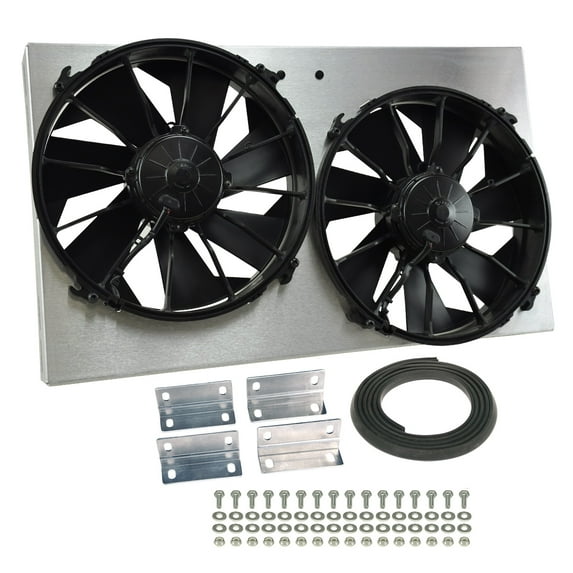 Derale 16825 Electric Radiator Fan Shroud Kit